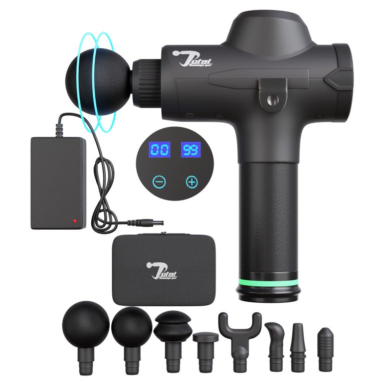 Total Massage Gun Black