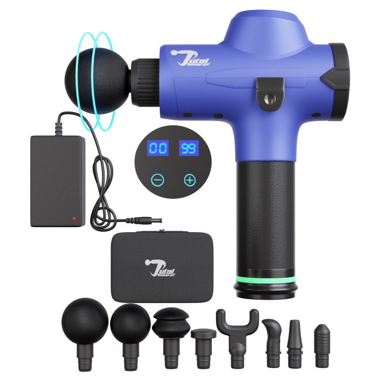 Total Massage Gun Blue